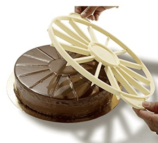 Cake Slice Equal Portion Marker Divider Two Sided 12 or 16 Piece ABS Food-Grade Plastic Cutter - Image 2
